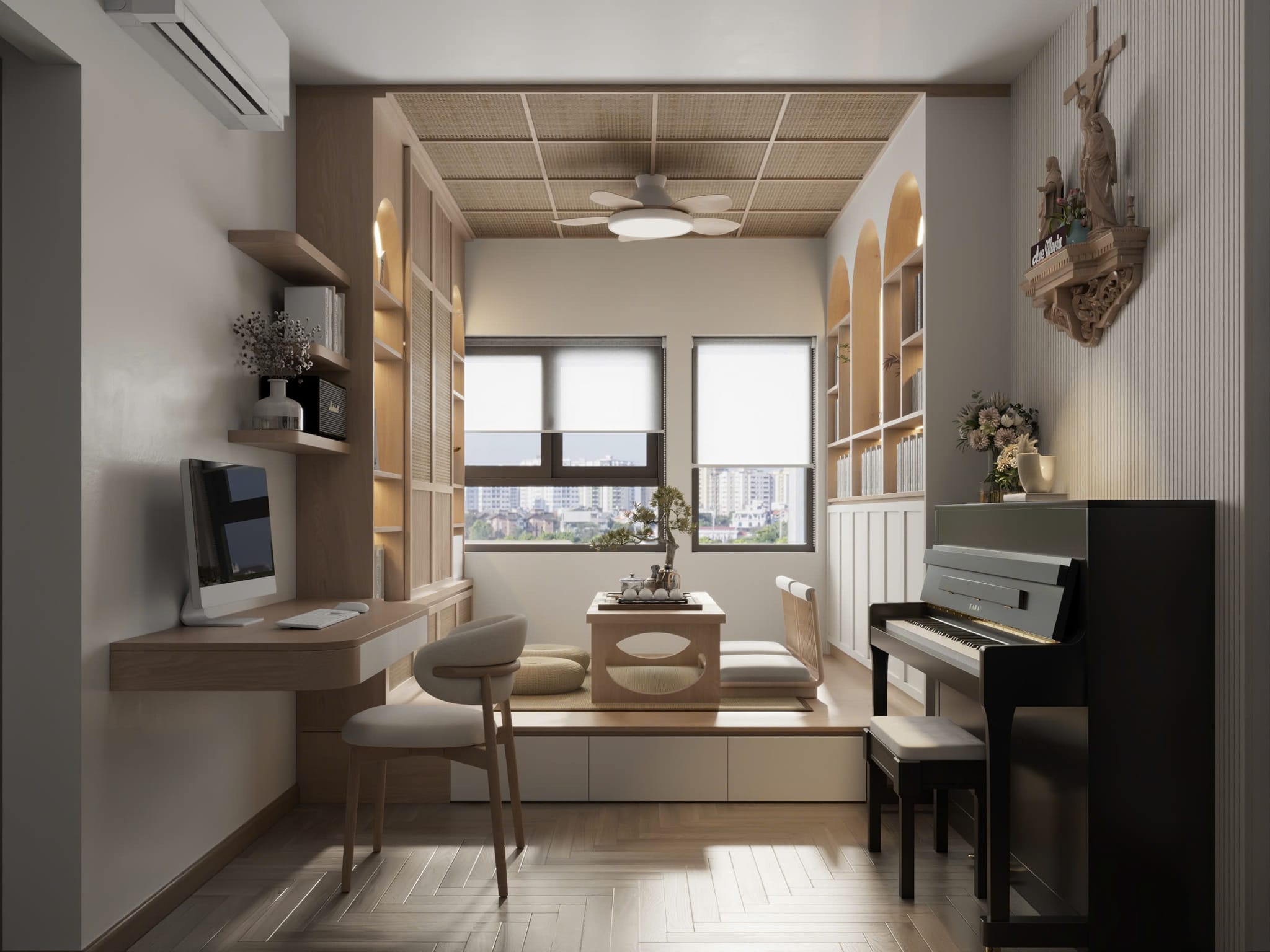 15510. نموذج Sketchup Apartment Model Download by Tran Tan (6)