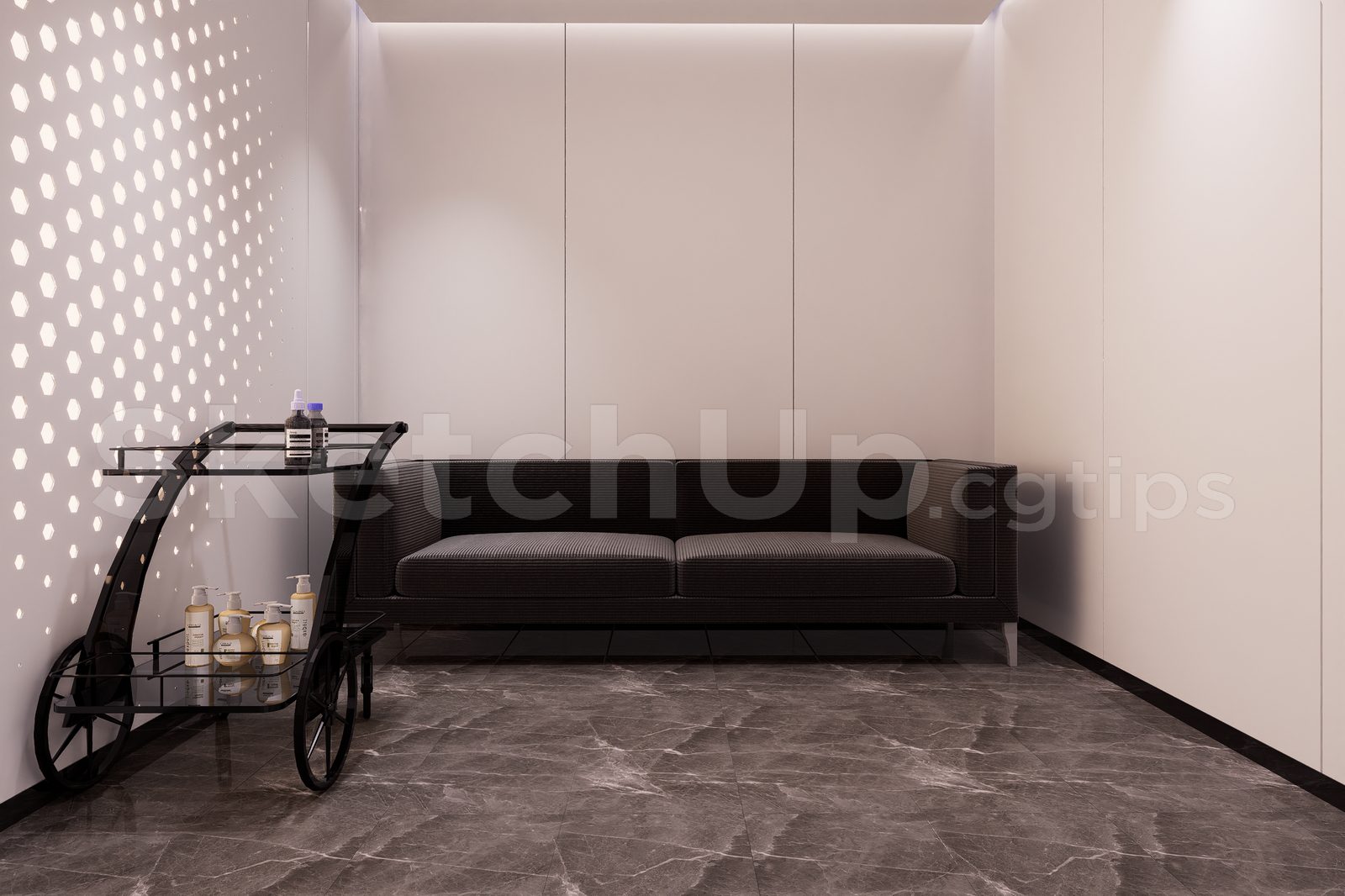 15644. تنزيل نموذج Sketchup Spa الداخلي (2)
