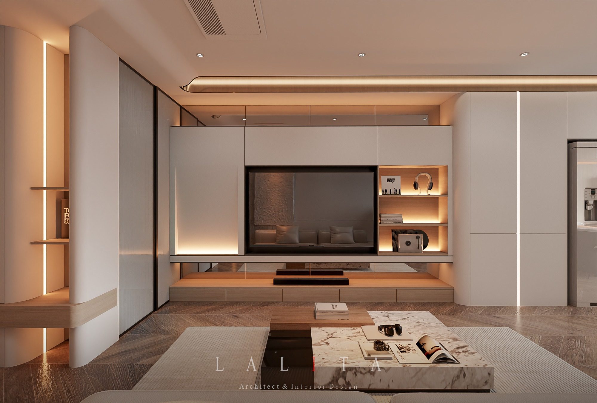 15795. Sketchup Living Room - Model Interior Model Download by Thanh Cong (11)
