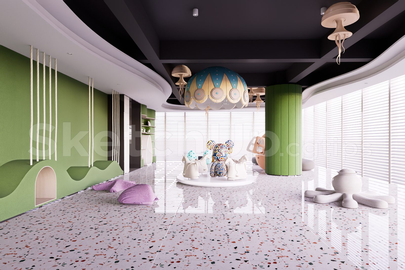 15970. Sketchup 3D Preschooler Classroom Download (2)