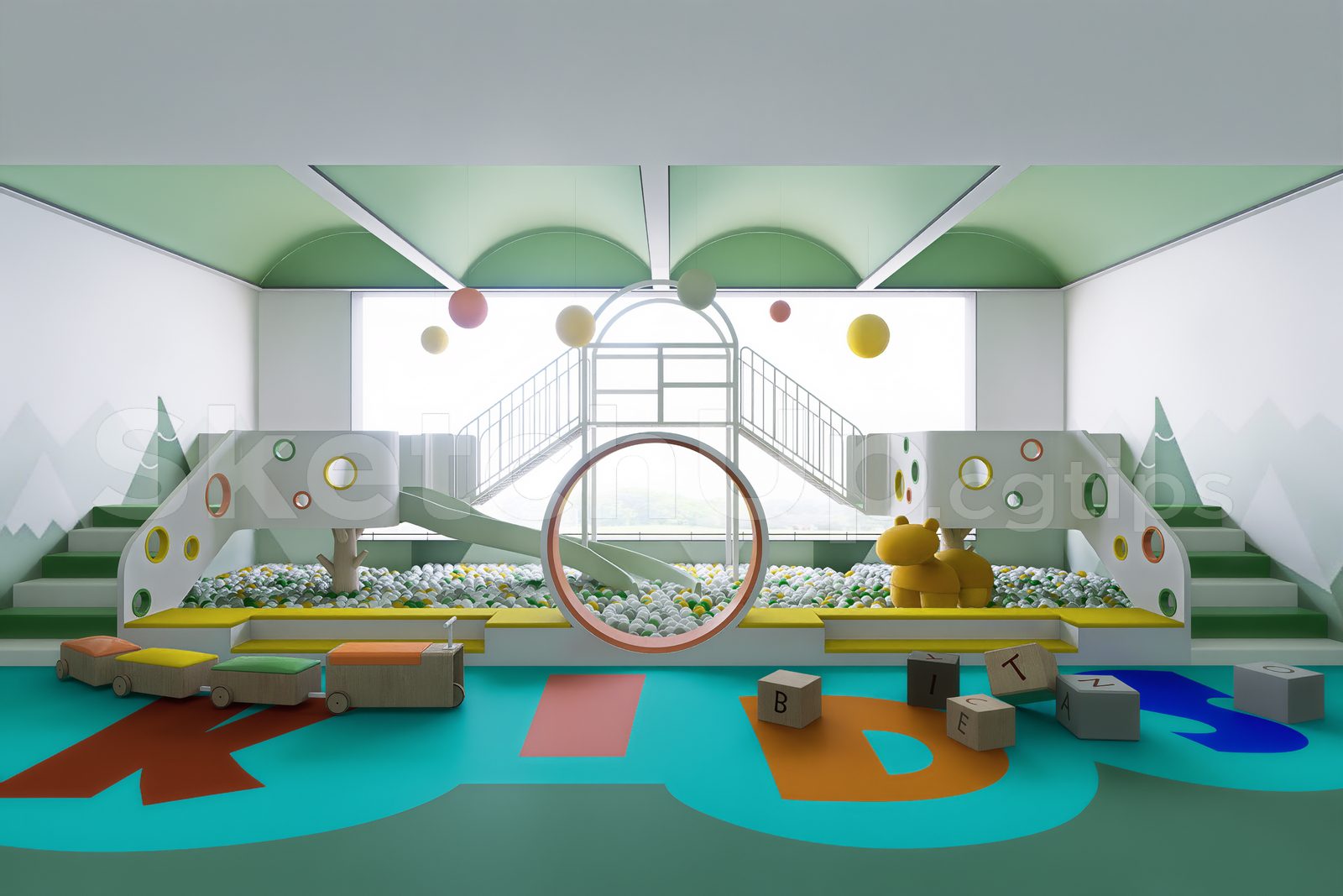 15999. Sketchup 3D Preschooler Classroom Download (1)