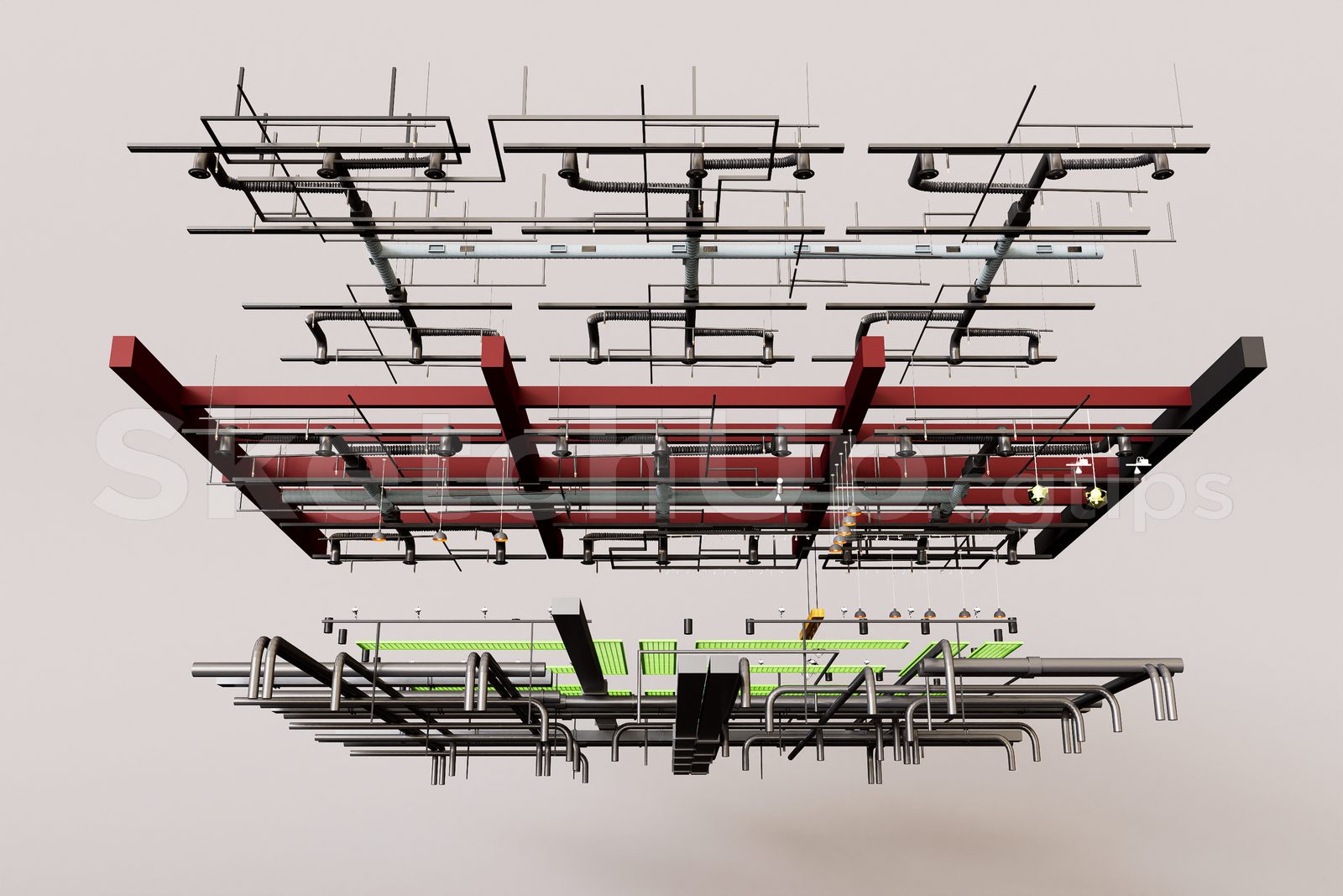 16085. نموذج Sketchup Free Technical Models (Trần Kỹ Thuật) تنزيل (1)
