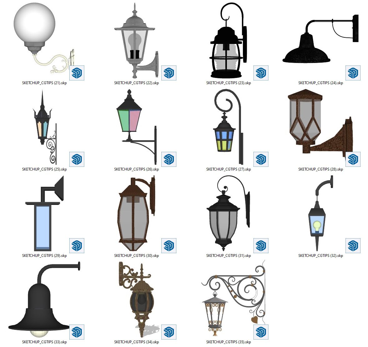 20361. تنزيل نماذج ضوء رسم Sketchup Free (2)
