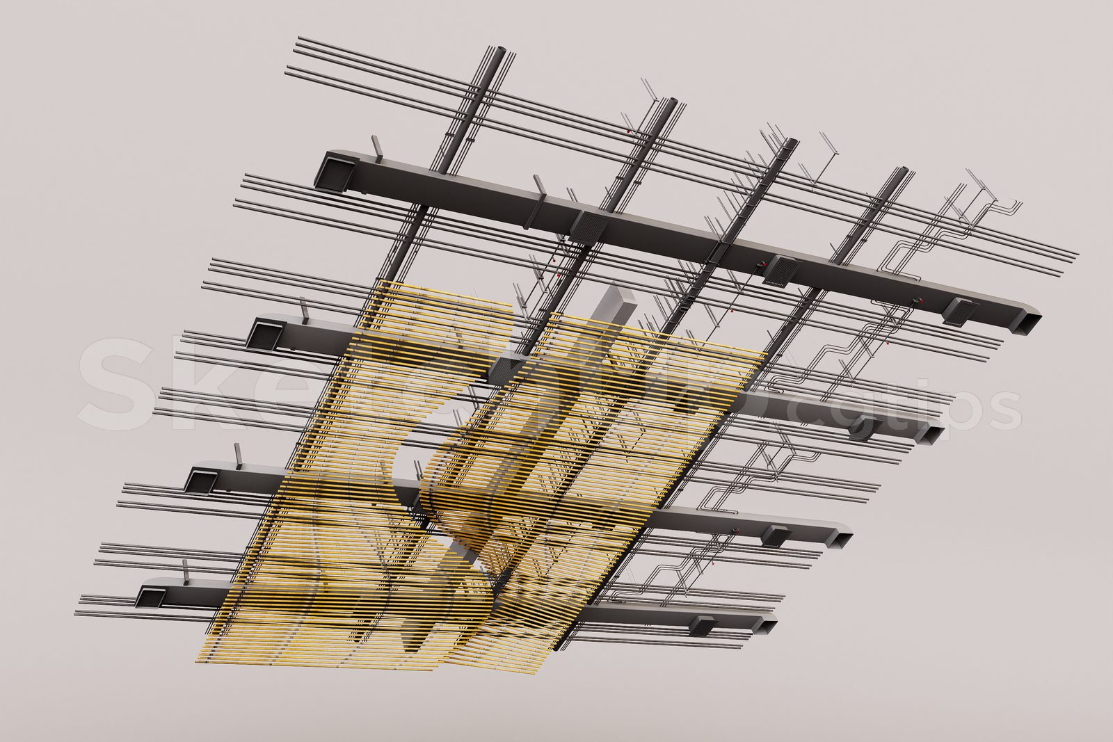 16215. نموذج Sketchup الفني (Trần kỹ thuật) تنزيل (2)