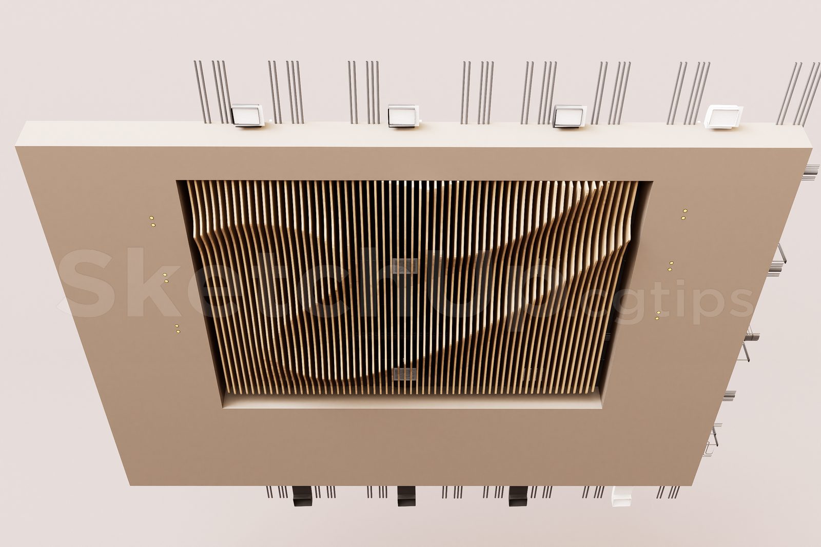 16359. نموذج Sketchup الفني (Trần kỹ thuật) تنزيل (1)