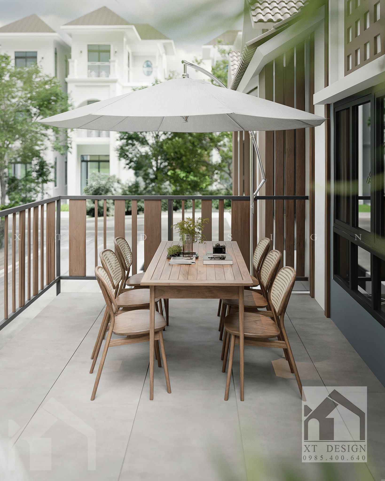 16397. نموذج Sketchup House النموذج الخارجي تنزيل بواسطة Nguyen Xuan Truong (3)