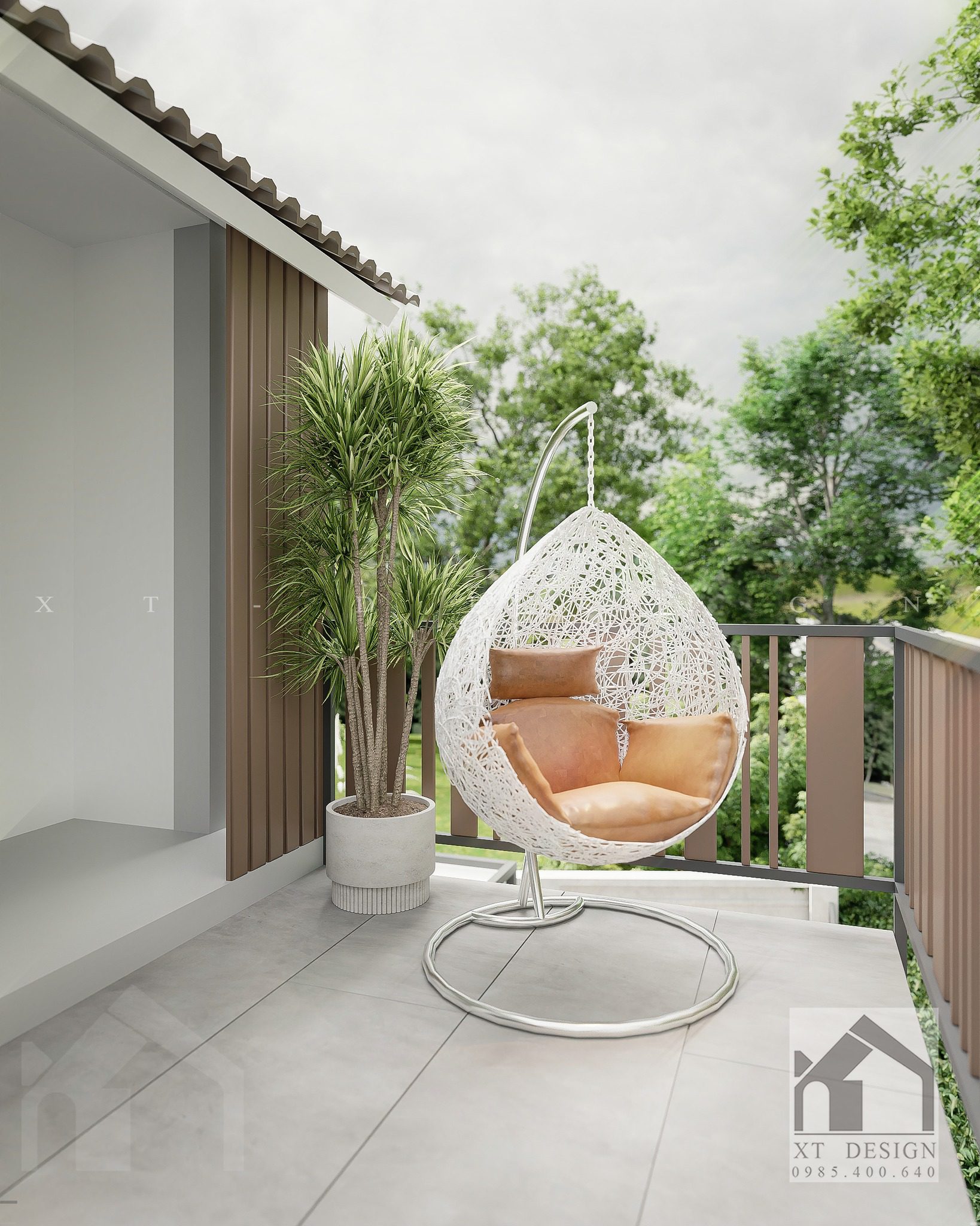 16397. رسم خارجي من Sketchup House نموذج تنزيل بواسطة Nguyen Xuan Truong (5)