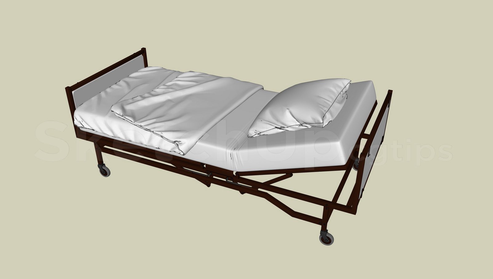 20474. تنزيل نماذج مستشفى Sketchup Hospital Feds (1)