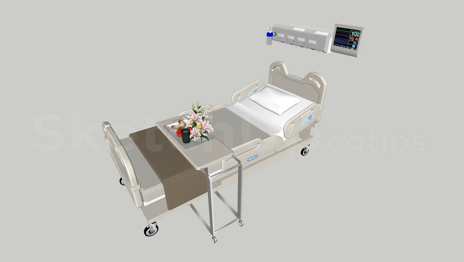 20474. تنزيل نماذج مستشفيات مستشفى Sketchup Free (2)