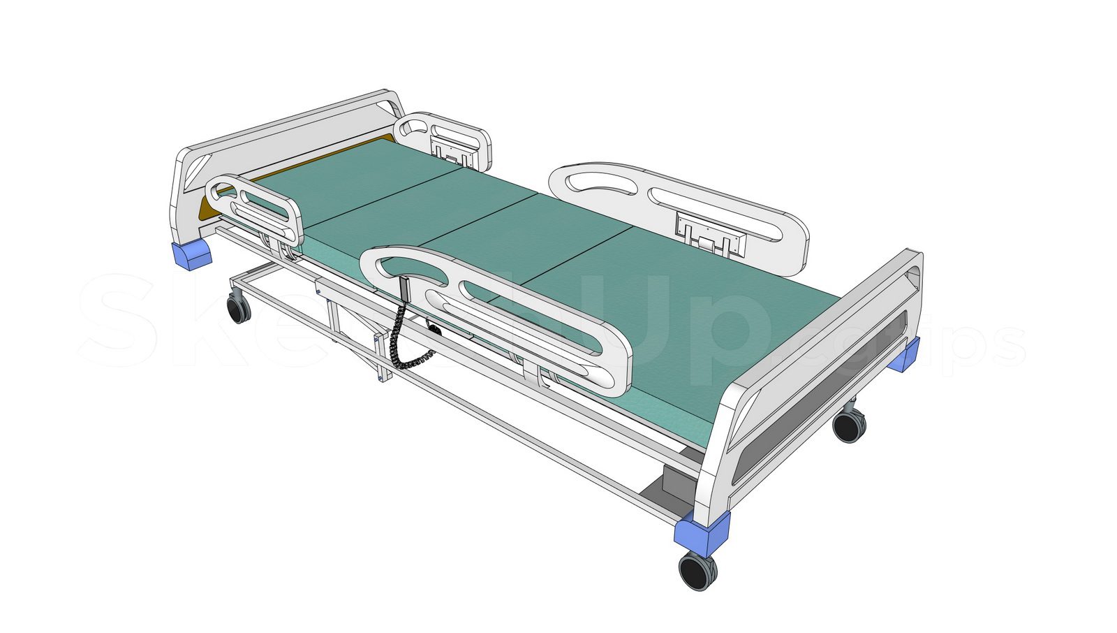20474. تنزيل نماذج مستشفيات مستشفى Sketchup Free (4)