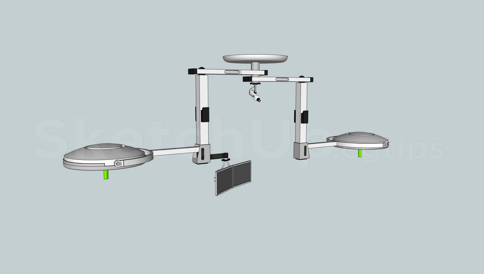 20476. قم بتنزيل نماذج Sketchup 3D المجانية من الطاولات الجراحية والأسرة و / أو الملحقات (6)