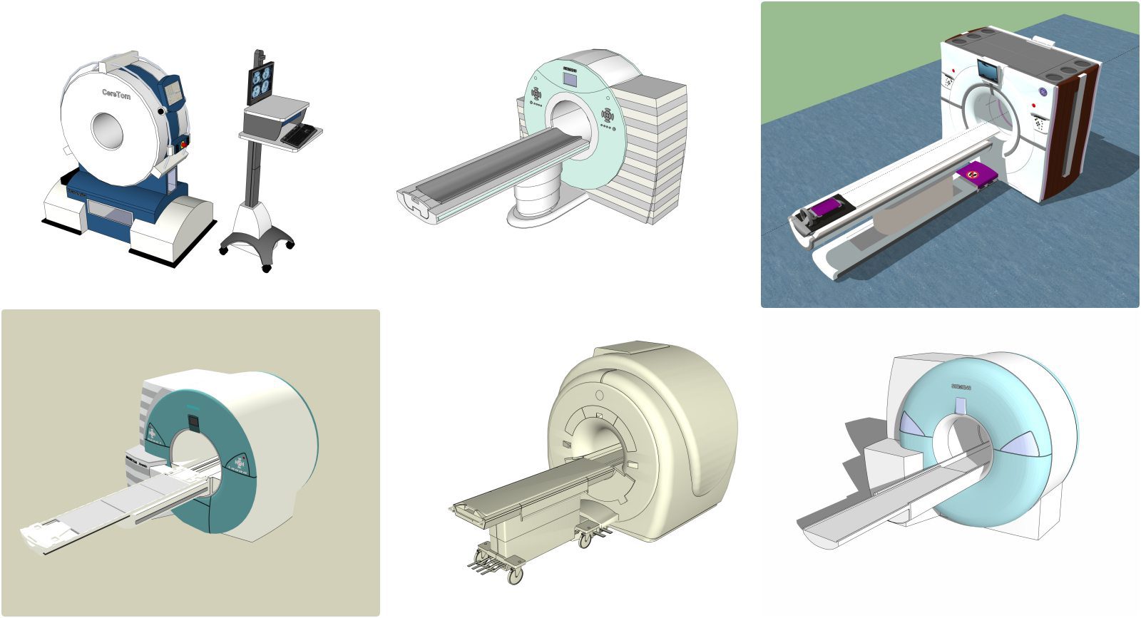 20477. تنزيل نموذج ماسح الضوئي المجاني Sketchup Sketchup (CT) (2)