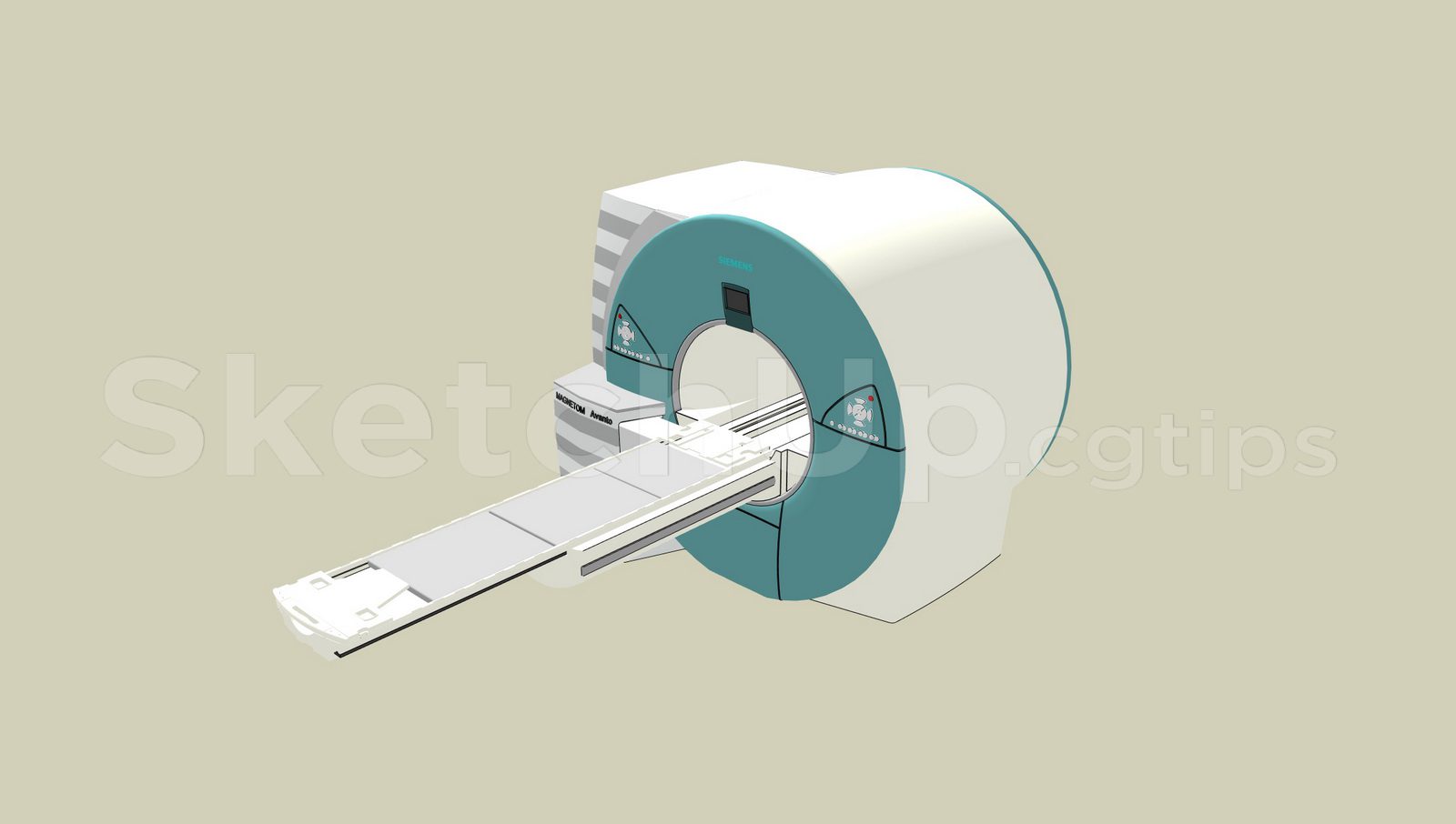 20477. تنزيل نموذج ماسح الضوئي المجاني Sketchup Sketchup (CT) (6)
