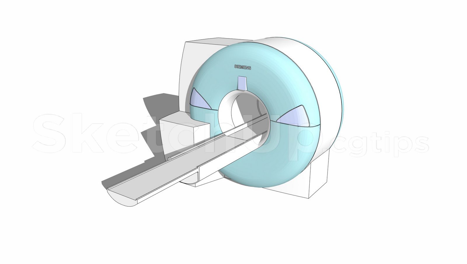20477. تنزيل نموذج ماسح الضوئي المجاني Sketchup Sketchup (CT) (7)
