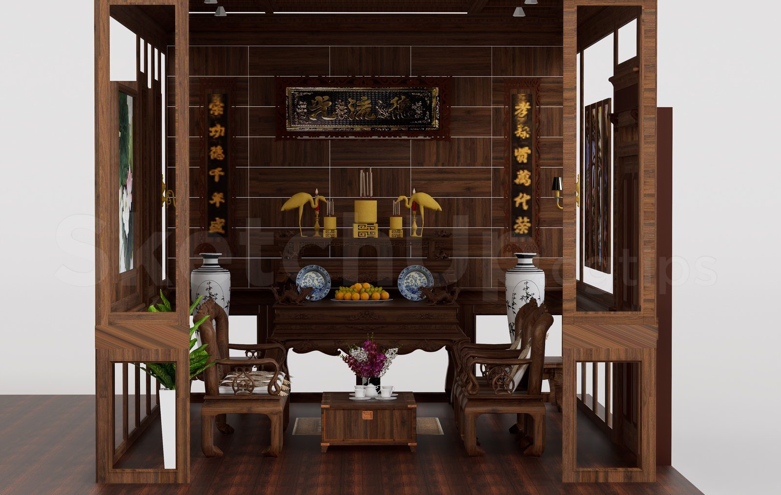 20515. تنزيل طراز مذبح Sketchup المجاني (2)