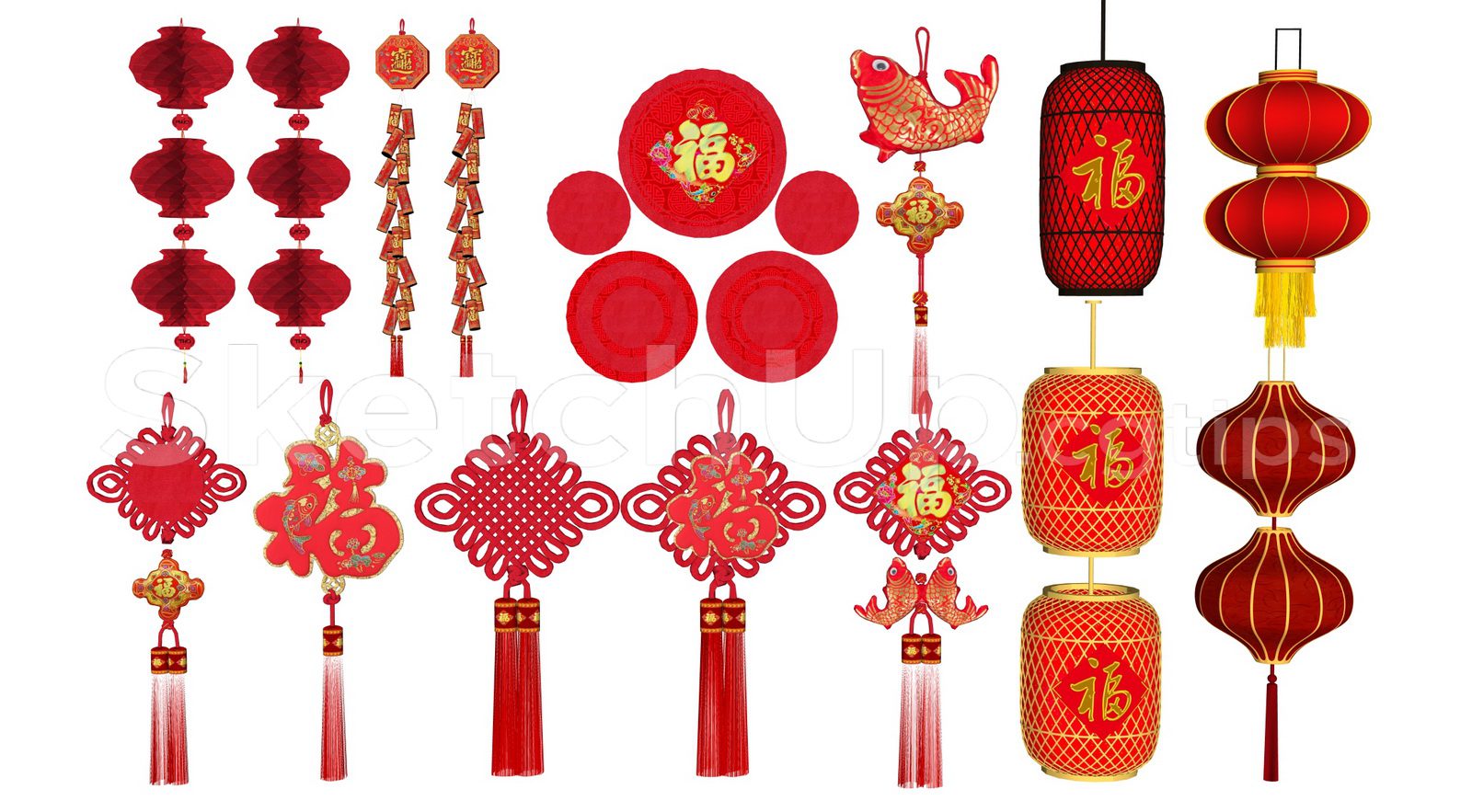 20522. قم بتنزيل DENER Free Sketchup Decoration New (3)