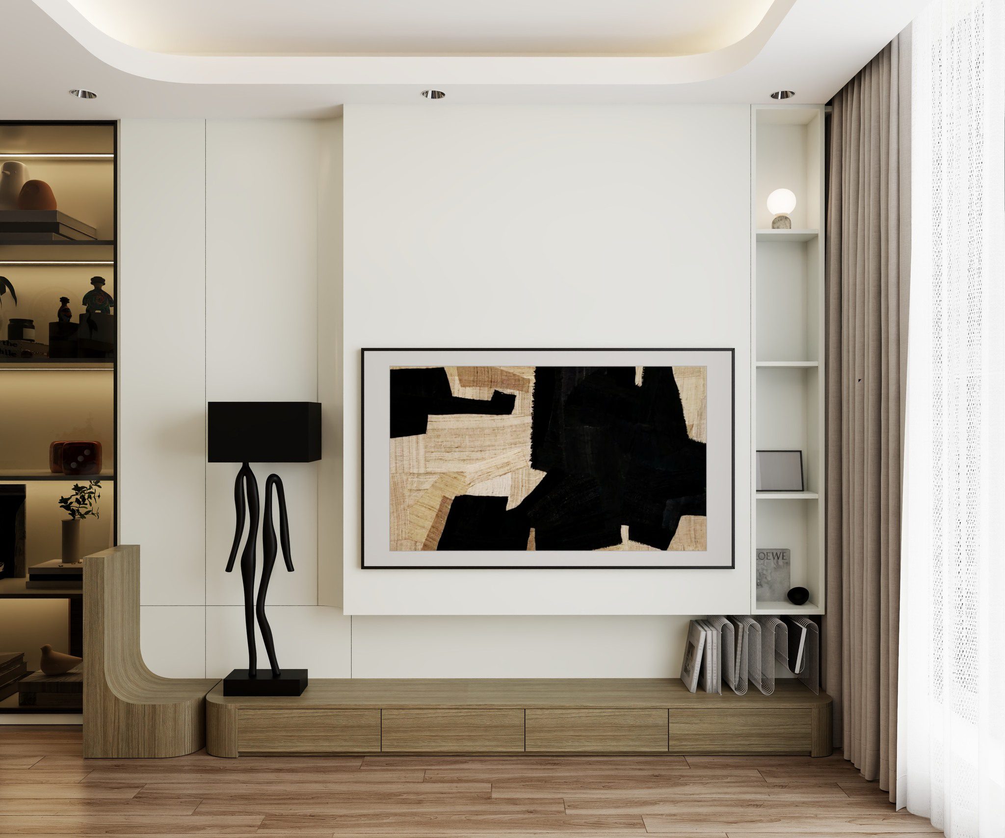 16653. Sketchup Free Living Room Model Download by Hung Duong Do (6)
