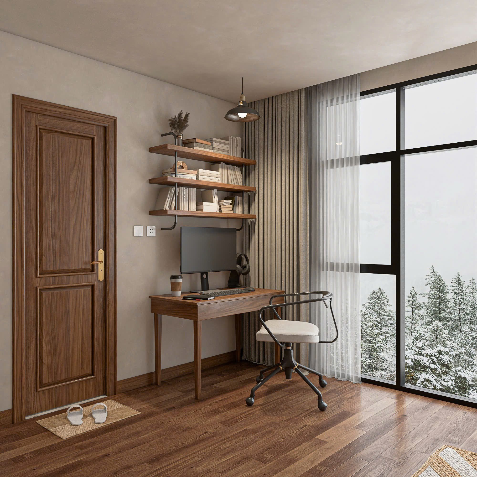 16756. تنزيل النموذج الداخلي لشقة Sketchup Sketchup بواسطة Tuan ANH (6)