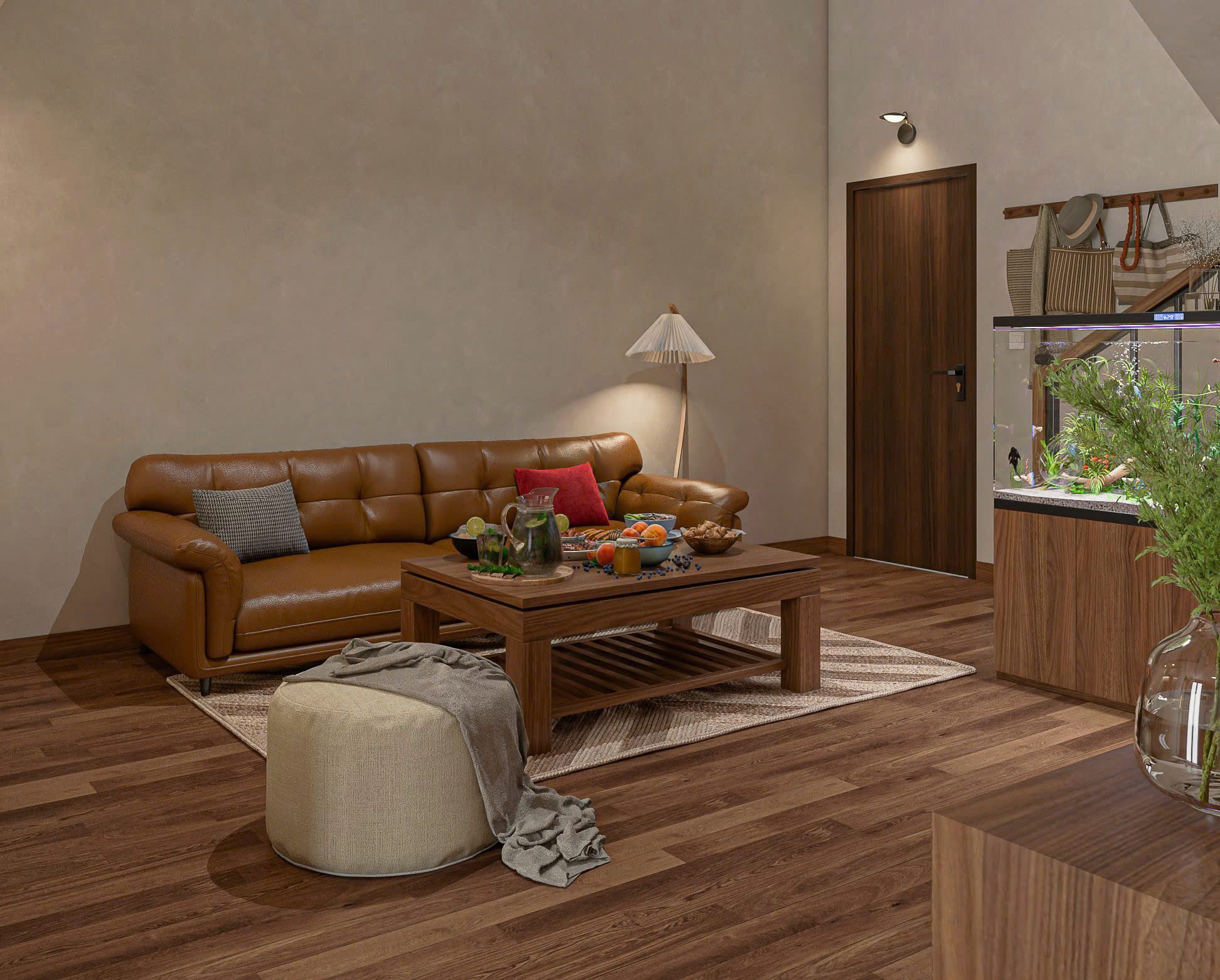 16756. تنزيل نموذج Sketchup Natural Interior Model بواسطة Tuan ANH (7)