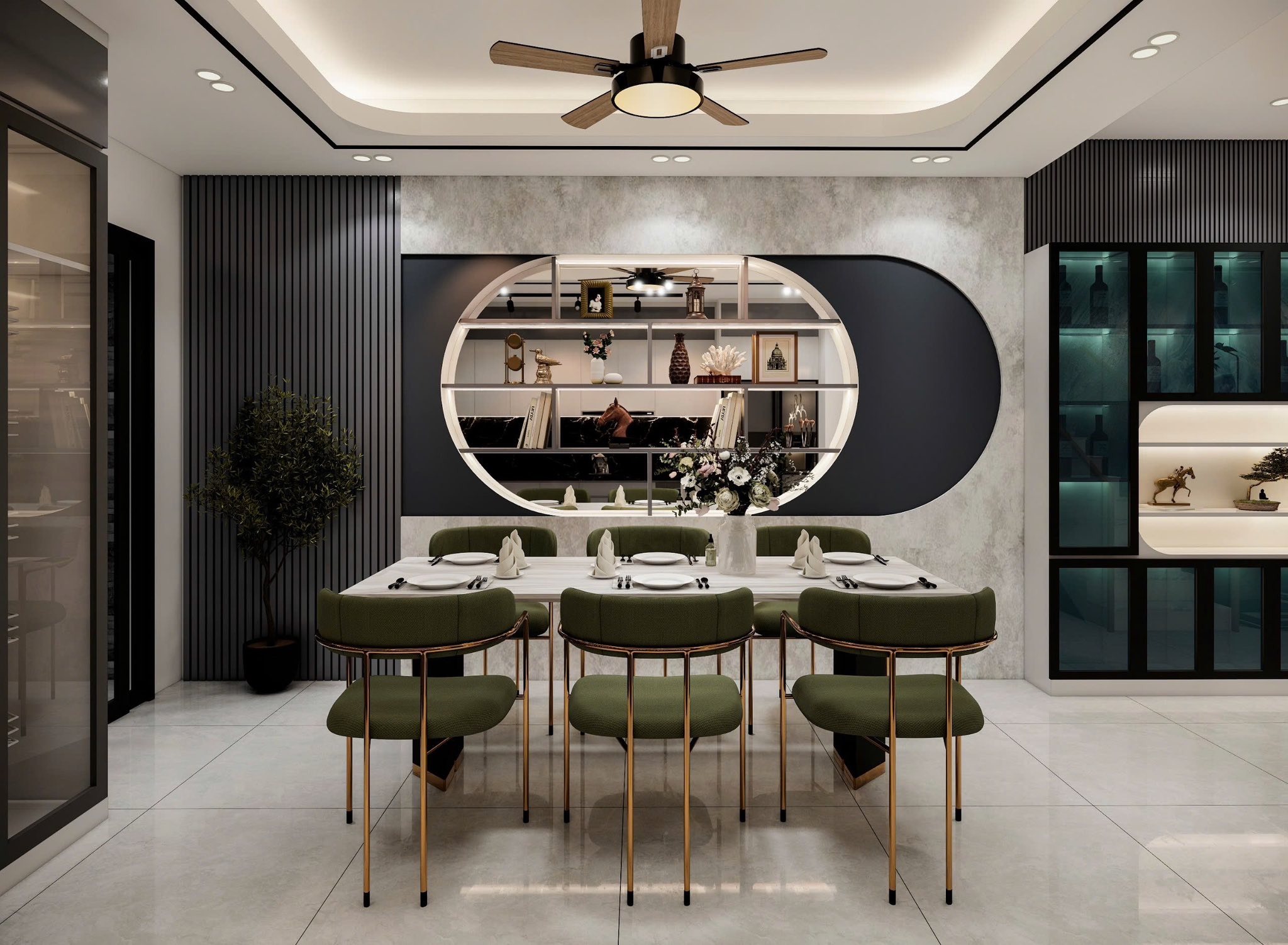 16757. Sketchup Livingroom - Modern Model Interior Download by Do Long (9)