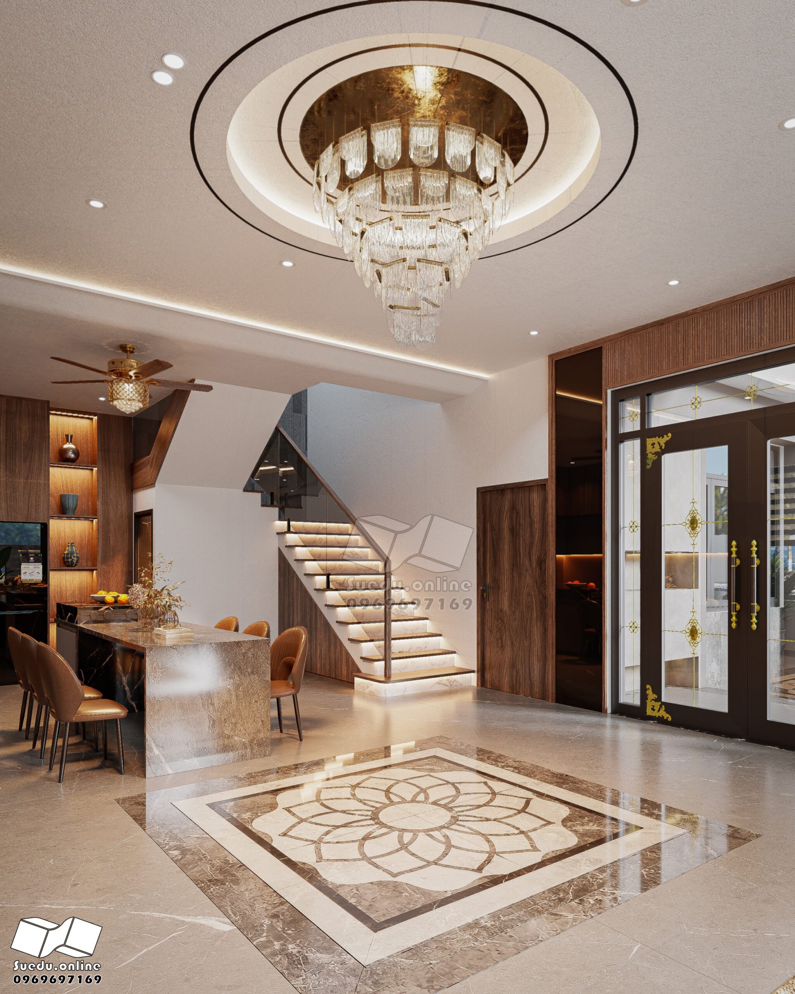16817. Sketchup Free Room - Kitchen Interior Model Download by Phan Thuc (8)