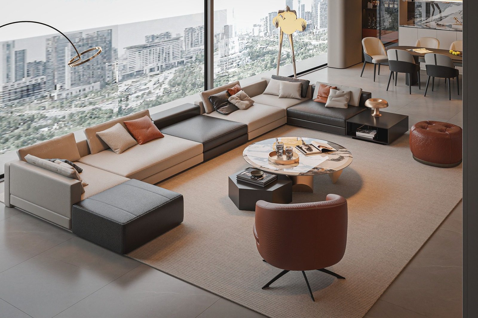 17015. Sketchup Free Living Room Model Download by Nguyen Duc Dung (6)