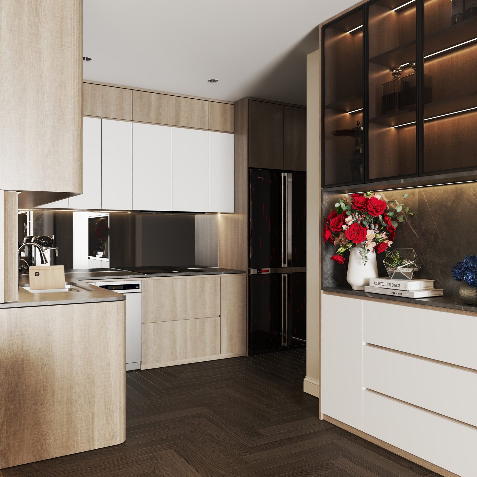 17070. Sketchup Free Room - Kitchen Interior Model Download by Hung Duong Do (4)