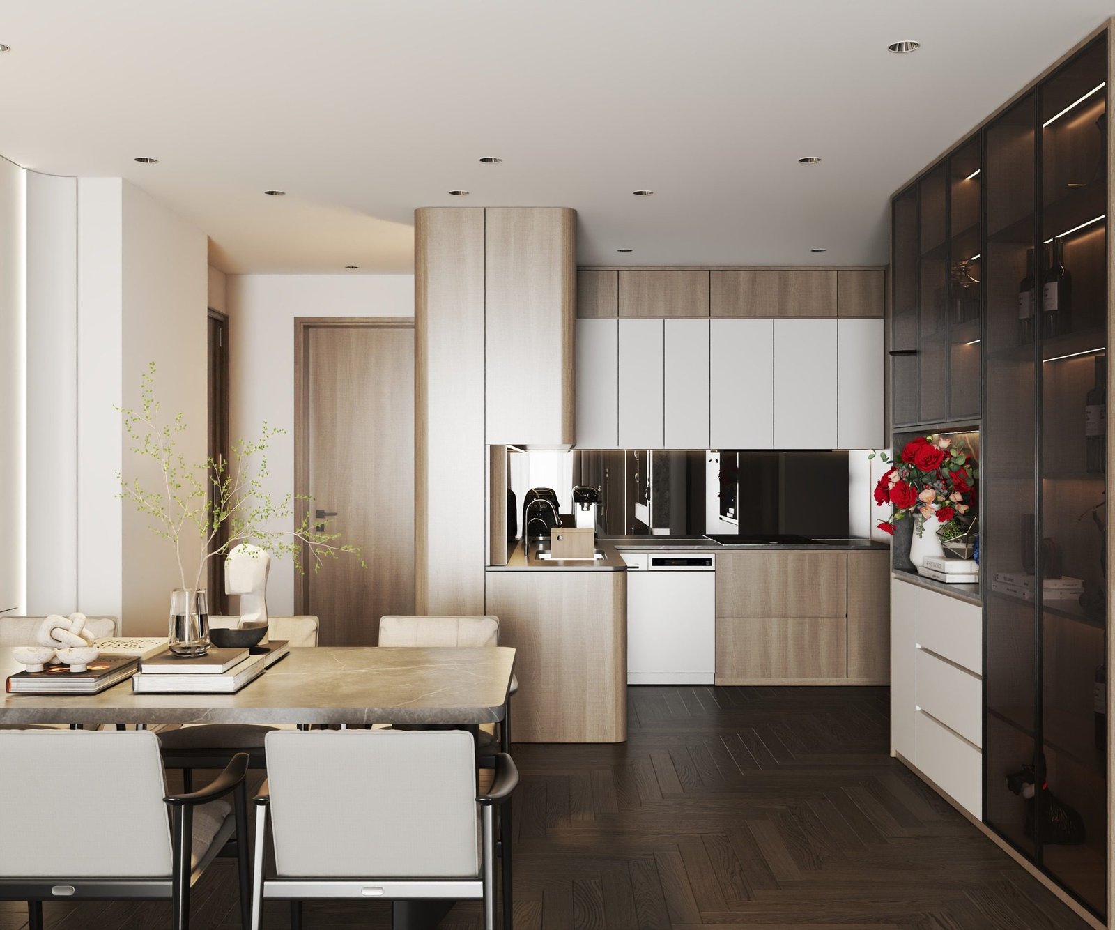 17070. Sketchup Free Room - Kitchen Interior Model Download by Hung Doong Do (7)