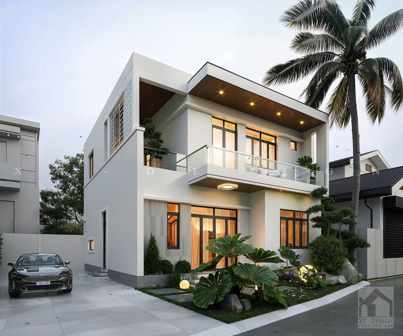 17157. نموذج رسم خارجي من Sketchup House Download بواسطة Nguyen Xuan Truong (1)