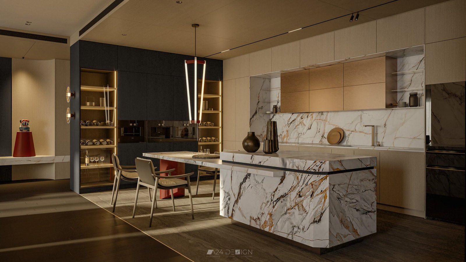 17175. نموذج Sketchup Apartment Model Interior Model by to tien vu (10)