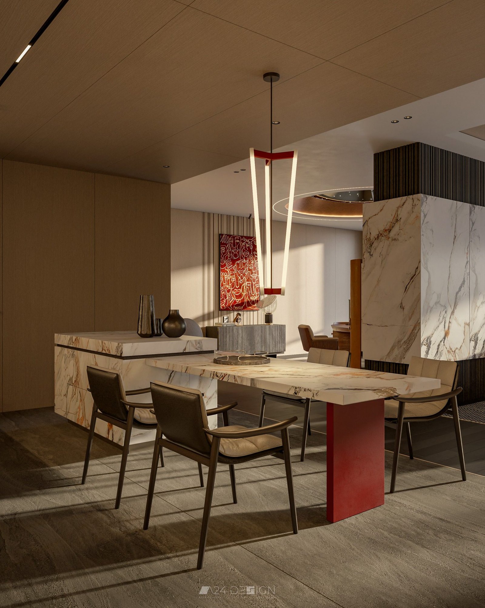 17175. نموذج Sketchup Apartment Model Interior Model by to tien vu (17)