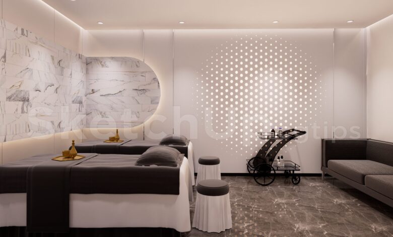 15644. تنزيل نموذج Sketchup SPA الداخلي (1)