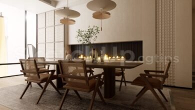 15849. Sketchup Free Dining Room Model Download (2)