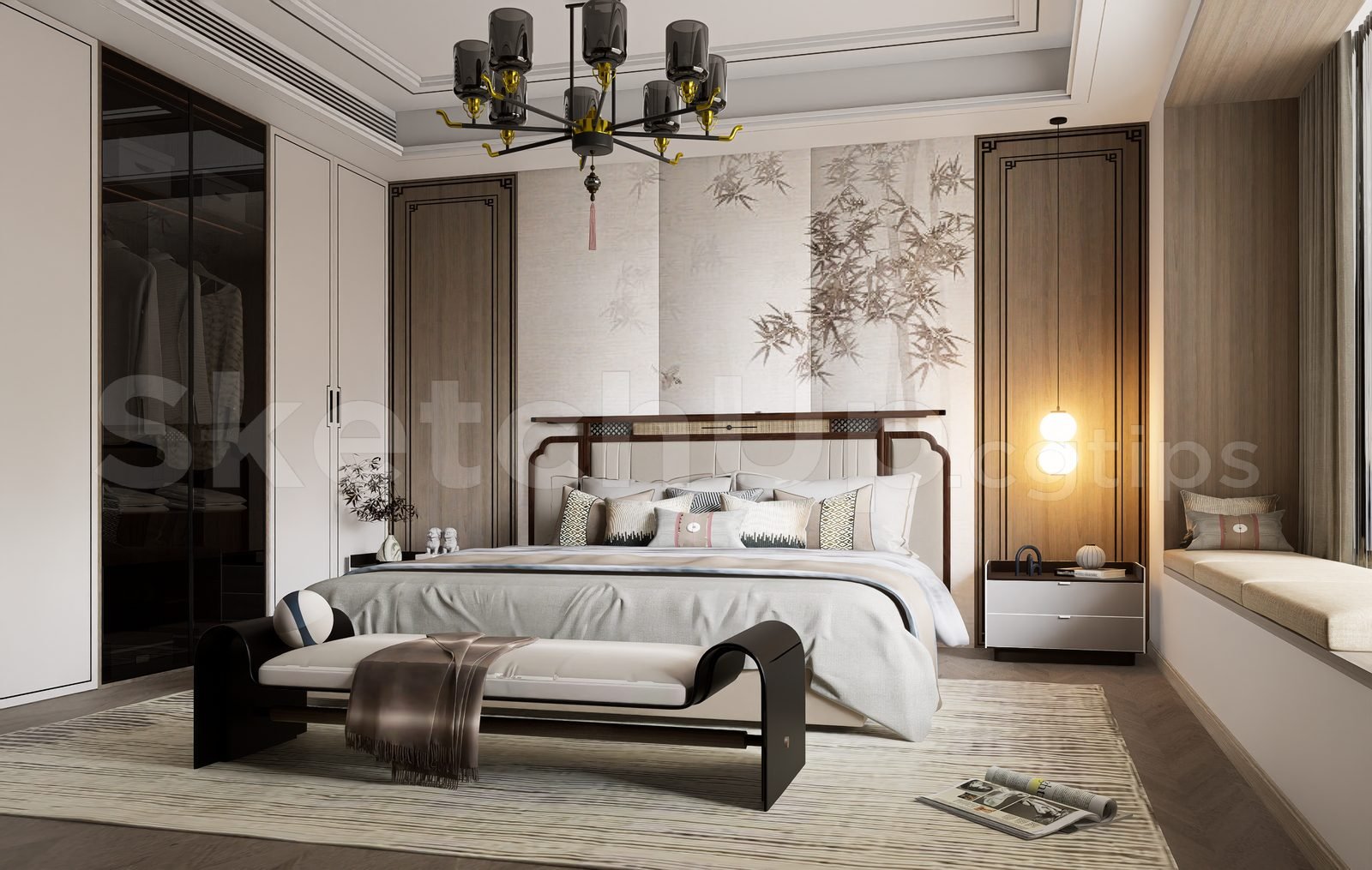 15871. تنزيل نموذج غرفة نوم مجانية غرفة نوم (2)