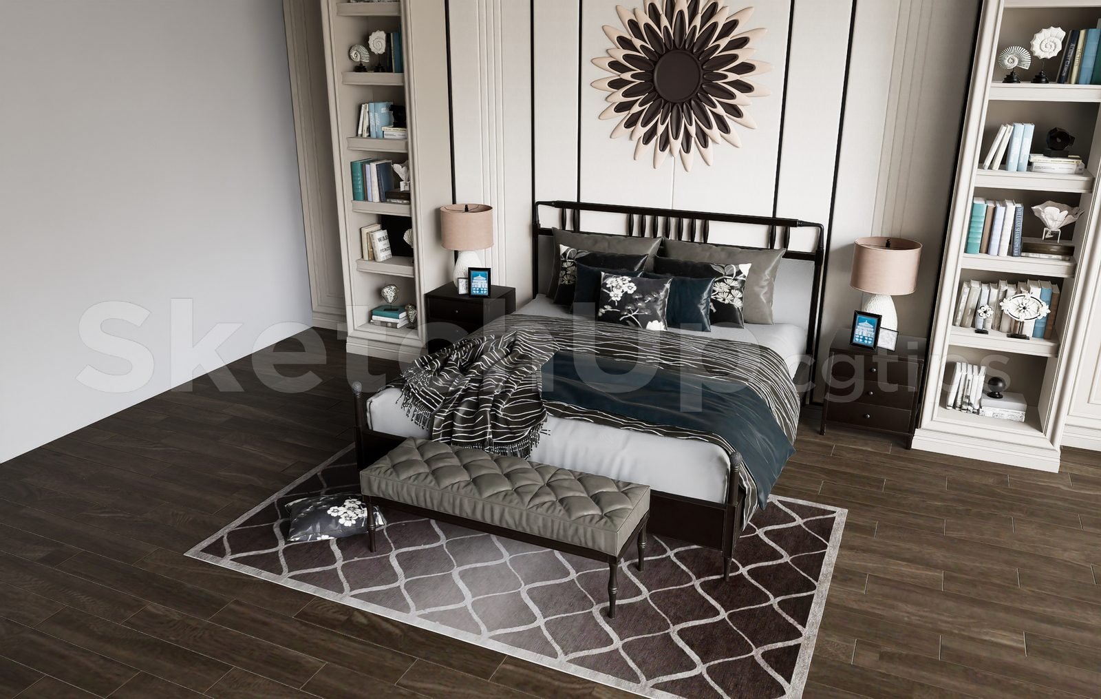 15907. تنزيل نموذج غرفة نوم مجانية غرفة نوم (2)