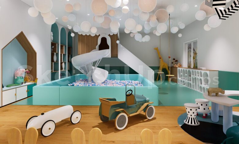 15971. Sketchup 3D Preschooler Classroom Download (1)