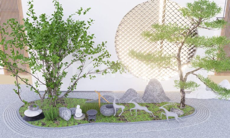 15995. تنزيل نموذج Sketchup Garden Model Model (2)