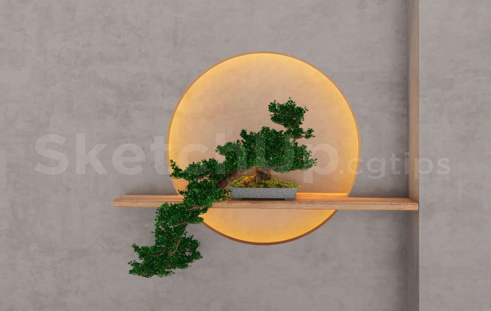 16094. تنزيل نموذج مجاني لبرنساي شجرة (1)