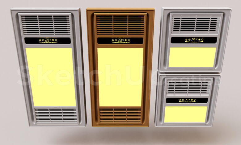 16214. Free Sketchup Technical Ceiling (trần Kỹ Thuật) Models Download (1)