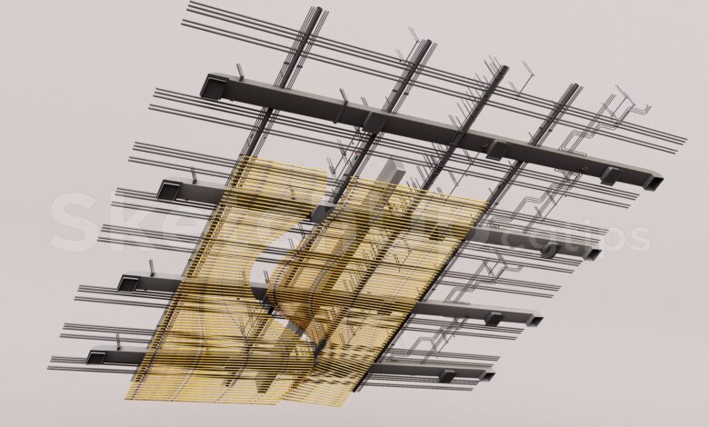 16215. Free Sketchup Technical Ceiling (trần Kỹ Thuật) Models Download (2)