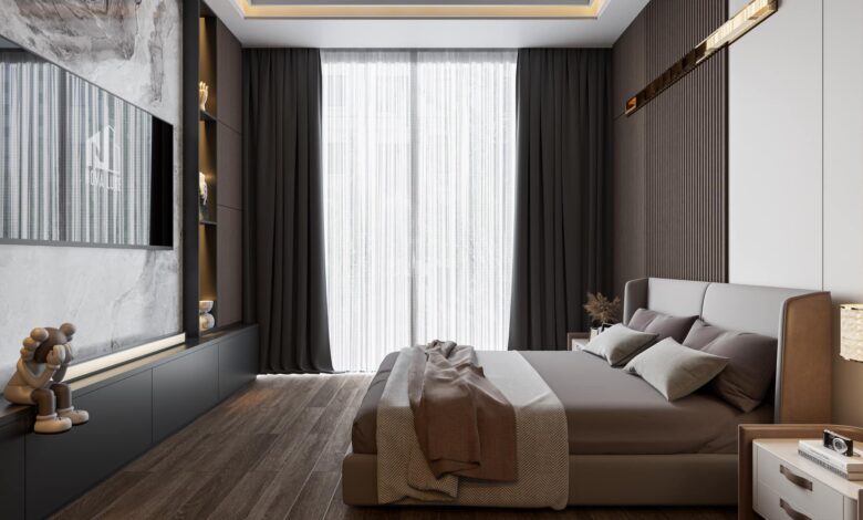 16342. Free Sketchup Bedroom Interior Model Download By Nguyen Tien (1)