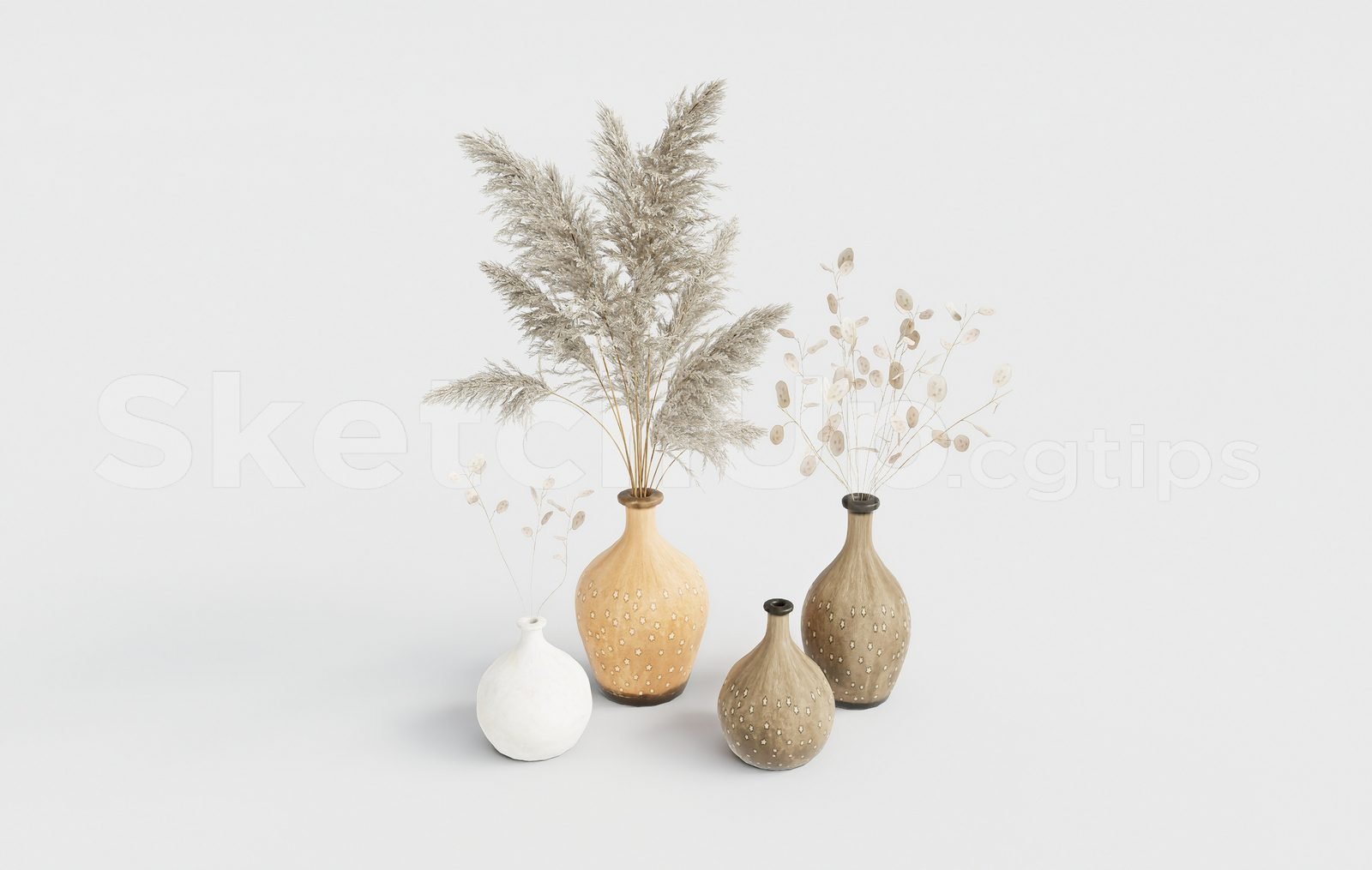 16349. تنزيل نموذج مجموعة زخرفية مجانية (2)