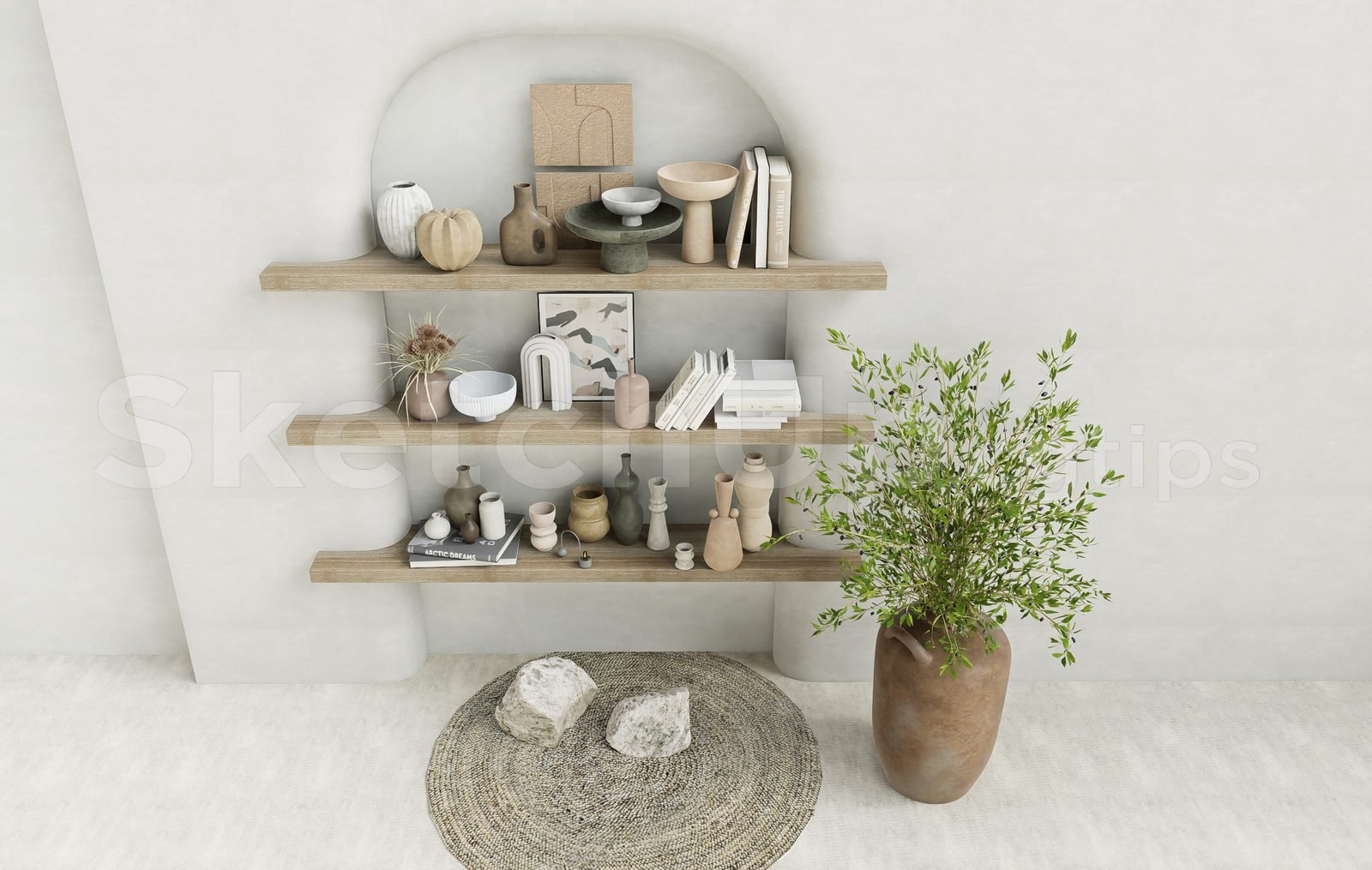 16410. تنزيل نموذج مجموعة زخرفية مجانية (2)