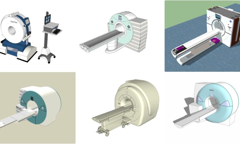 20477. تنزيل نموذج ماسح الضوئي المجاني Sketchup Sketchup (CT)
