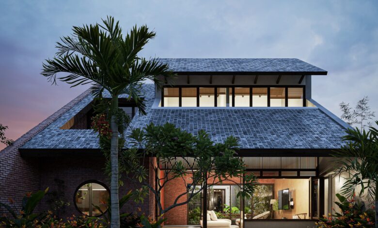 20480. Sketchup Modern Villa Exterior Model Download By Tran Viet Hung (5)