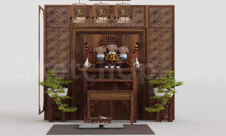 20512. Free Sketchup Altar Model Download (2)