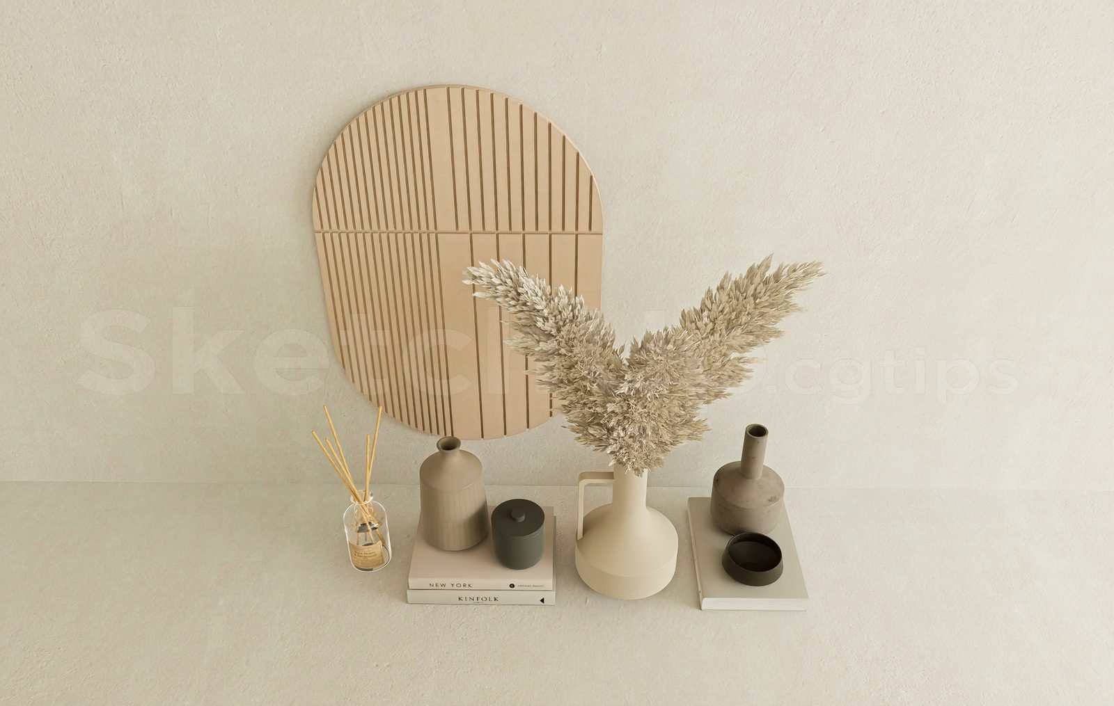 16619. تنزيل نموذج مجموعة زخرفية مجانية (2)