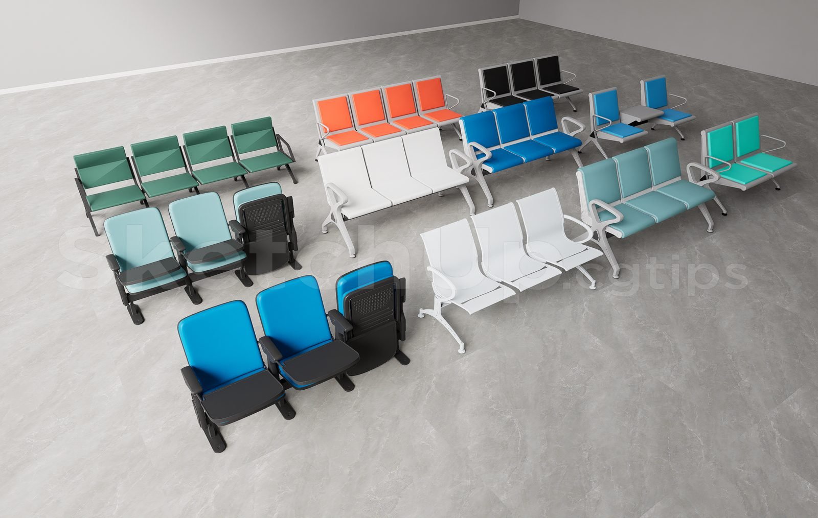 16628. تنزيل نموذج الأثاث الخارجي المجاني (2)