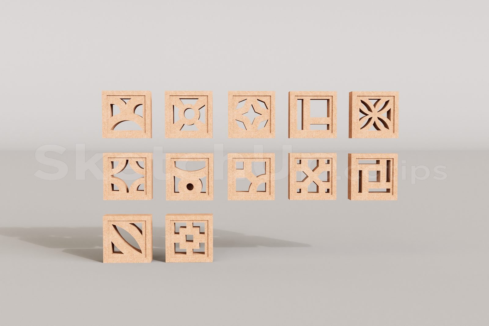 16648. تنزيل نموذج مجاني من الطوب (1)