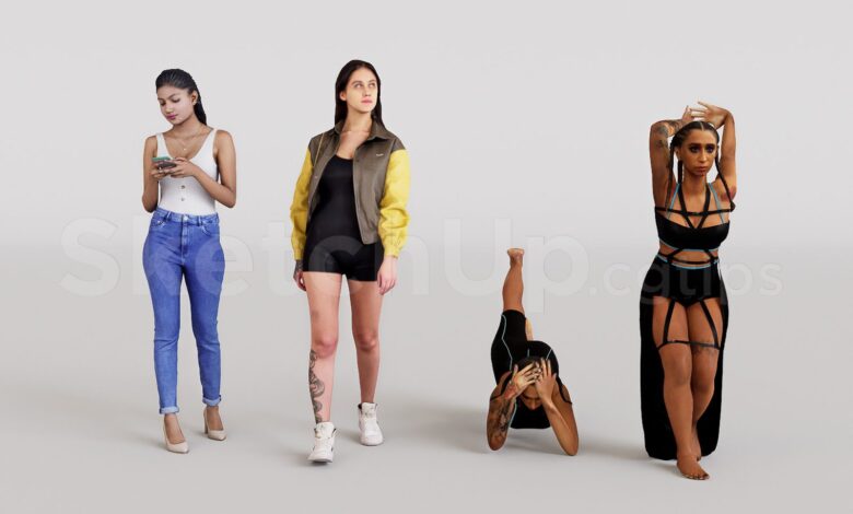 20560. Free Sketchup Character Models Download (1)